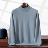 Men's Half-high Collar Cashmere Sweater Business Casual Sweater