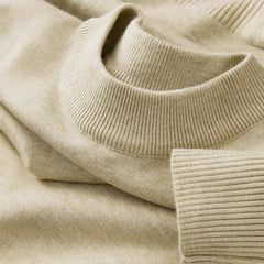 Men's Half-high Collar Warm Long Sleeves Knitwear