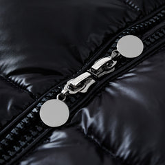 Short Coat Trendy Men's Glossy Thickened Down Jacket