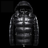 Short Coat Trendy Men's Glossy Thickened Down Jacket