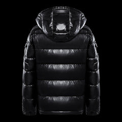 Short Coat Trendy Men's Glossy Thickened Down Jacket