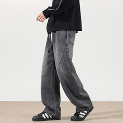 Men's Washed Denim Jeans
