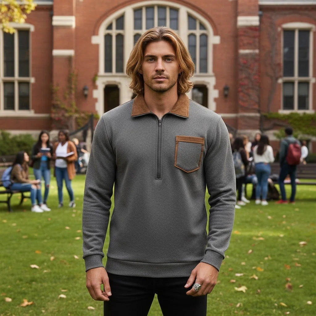 Men's Zipper Sweatshirt
