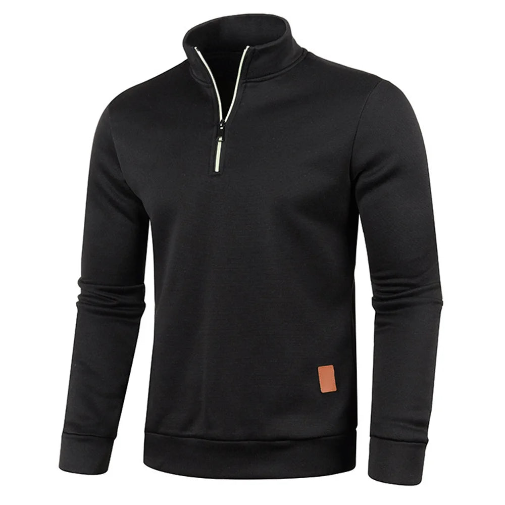 Men's Half-Zip Pullover Sweatshirt