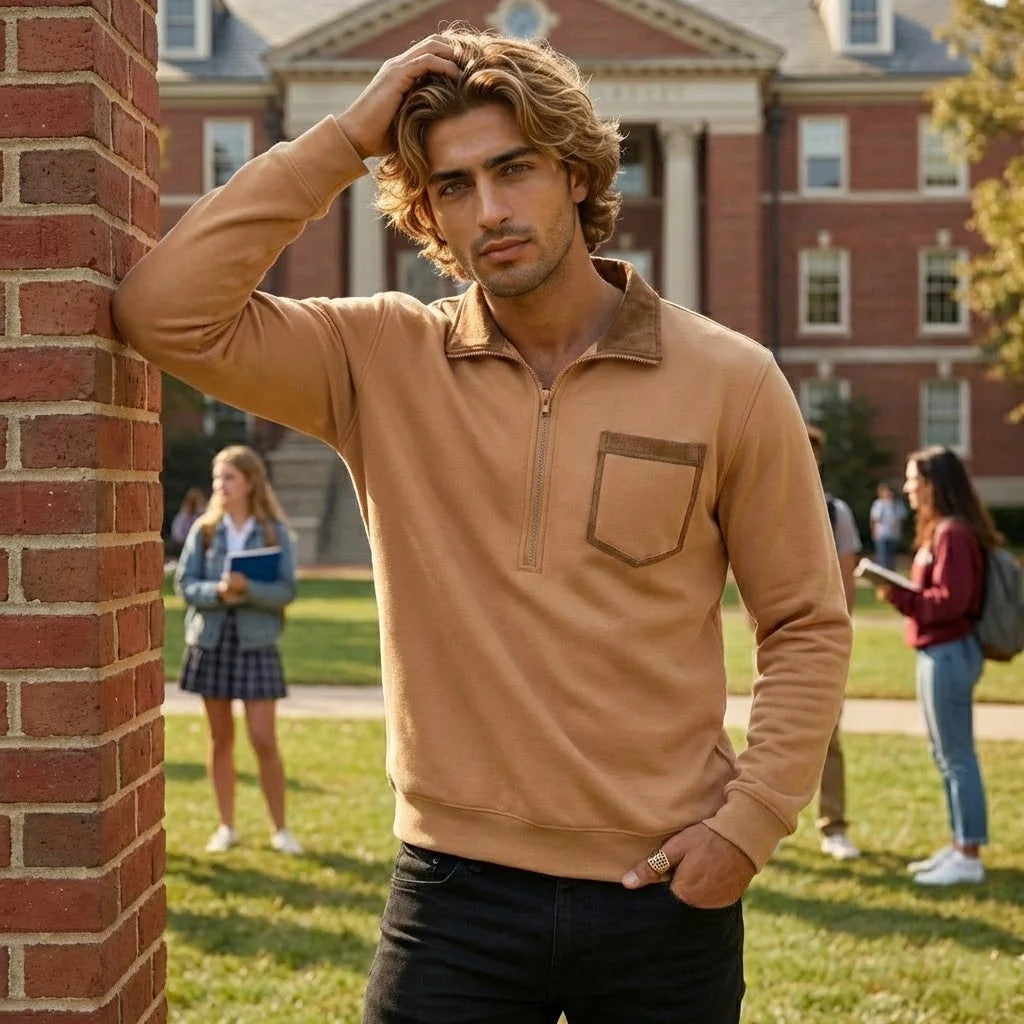 Men's Zipper Sweatshirt