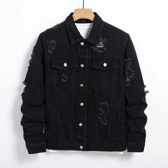 Men's Black Denim Jacket