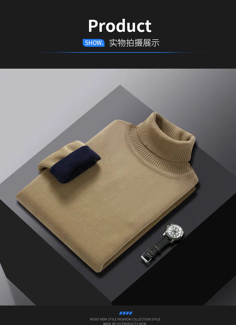 Men's Wool Pullover Sweater