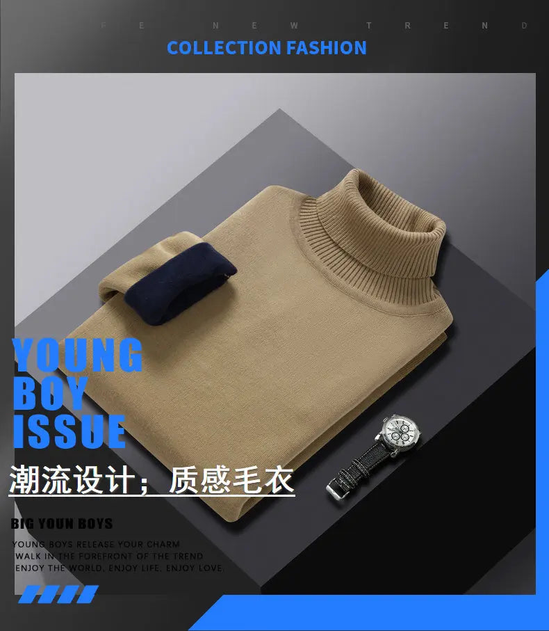 Men's Wool Pullover Sweater