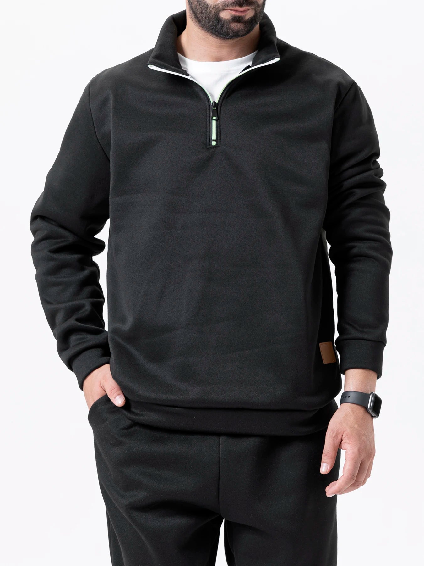 Men's Half-Zip Pullover Sweatshirt