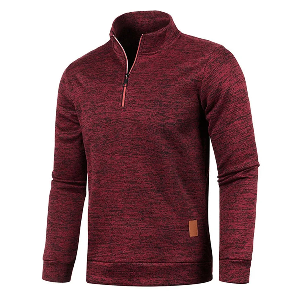 Men's Half-Zip Pullover Sweatshirt
