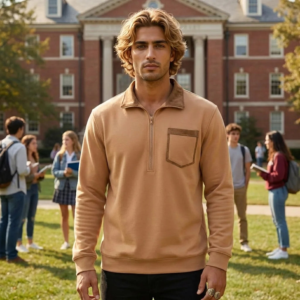 Men's Zipper Sweatshirt