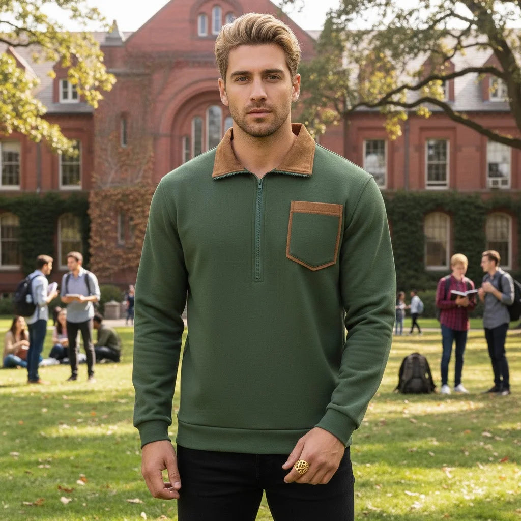 Men's Zipper Sweatshirt