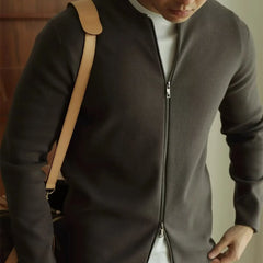 Men's Zip-Up Cardigan