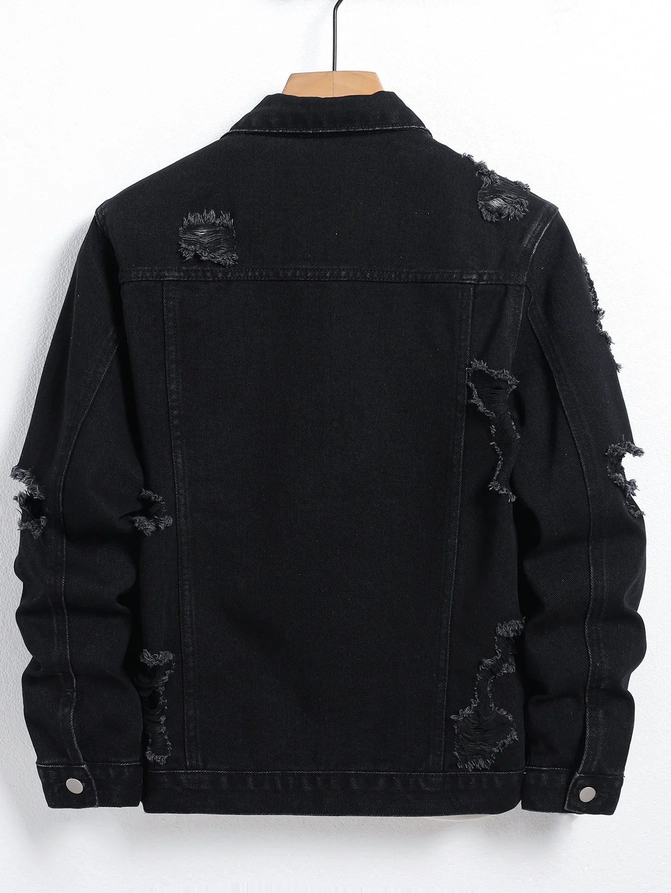 Men's Black Denim Jacket