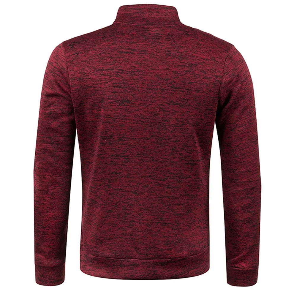 Men's Half-Zip Pullover Sweatshirt