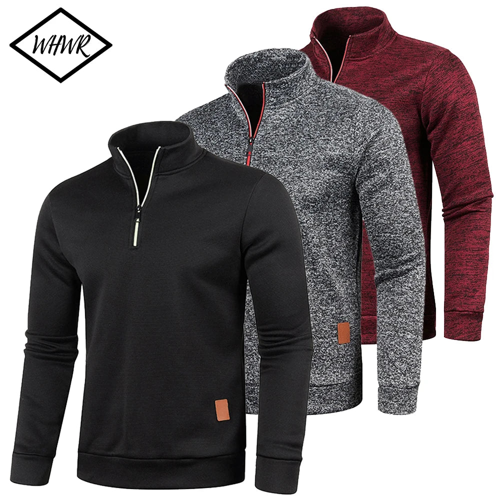 Men's Half-Zip Pullover Sweatshirt